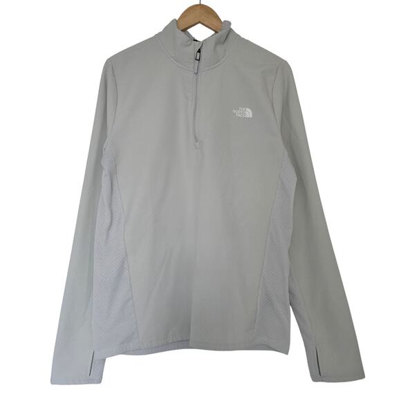 The North Face Other - The North Face Mens 1/4Zip Pullover Jacket Anorak Light Gray Size M